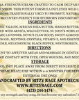 Divine Ease Extra Strength: Pain Relief Cream