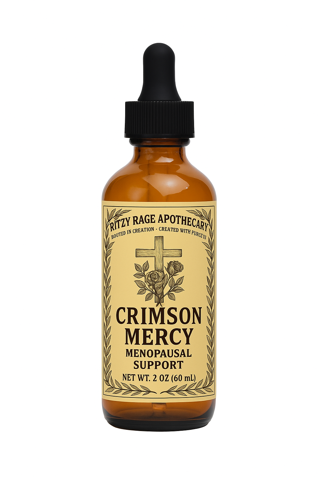 Crimson Mercy: Menopausal Support Tincture