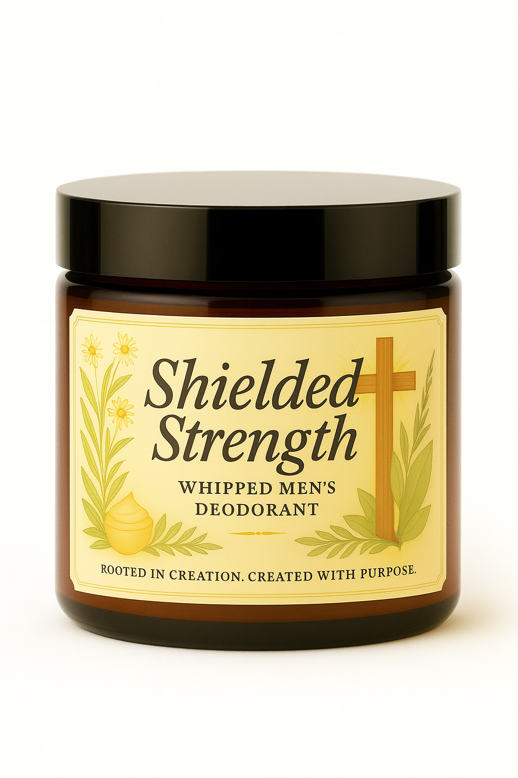 Shielded Strength: Whipped Men's Deodorant