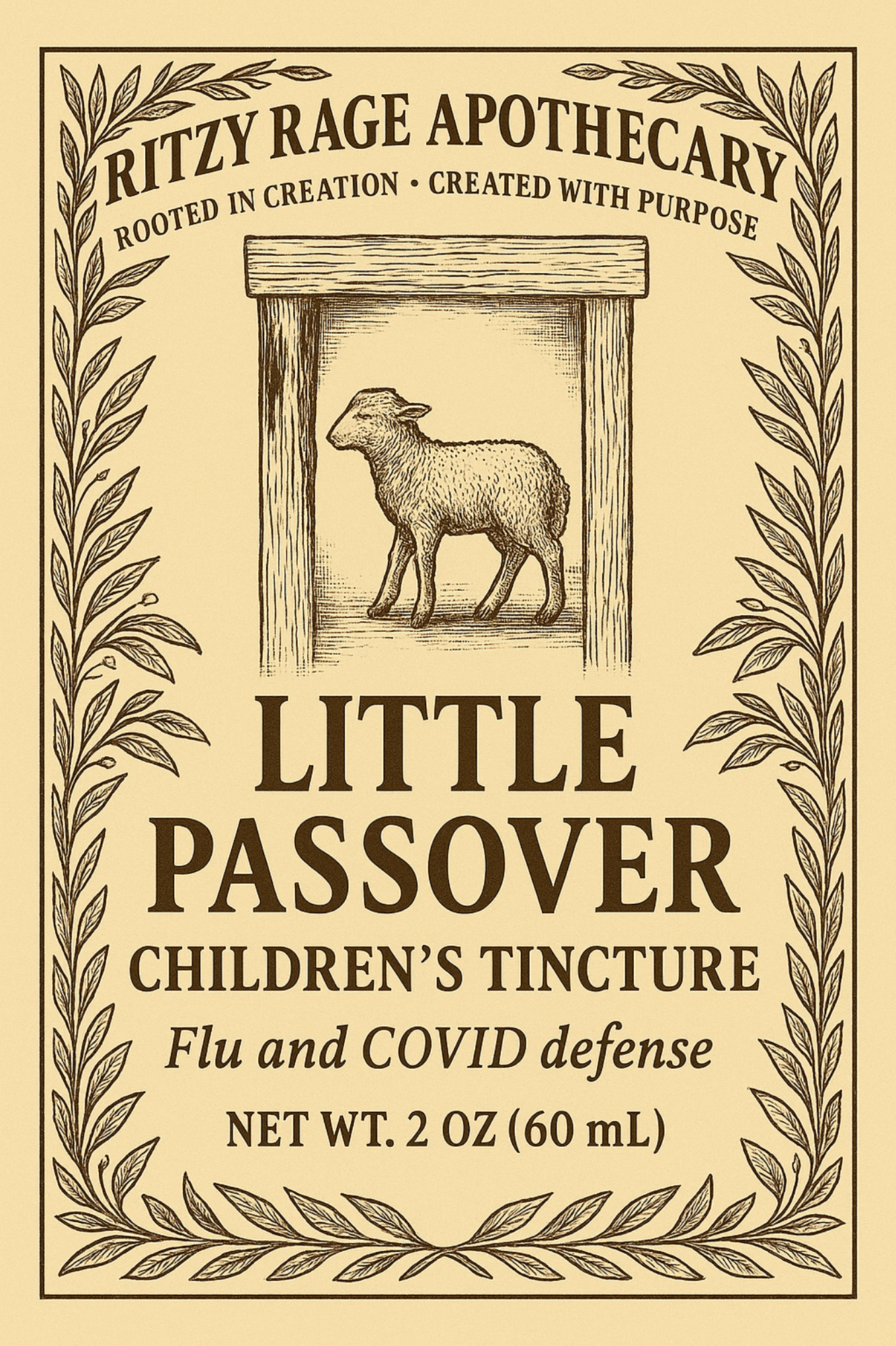 Little Passover: Children's Tincture