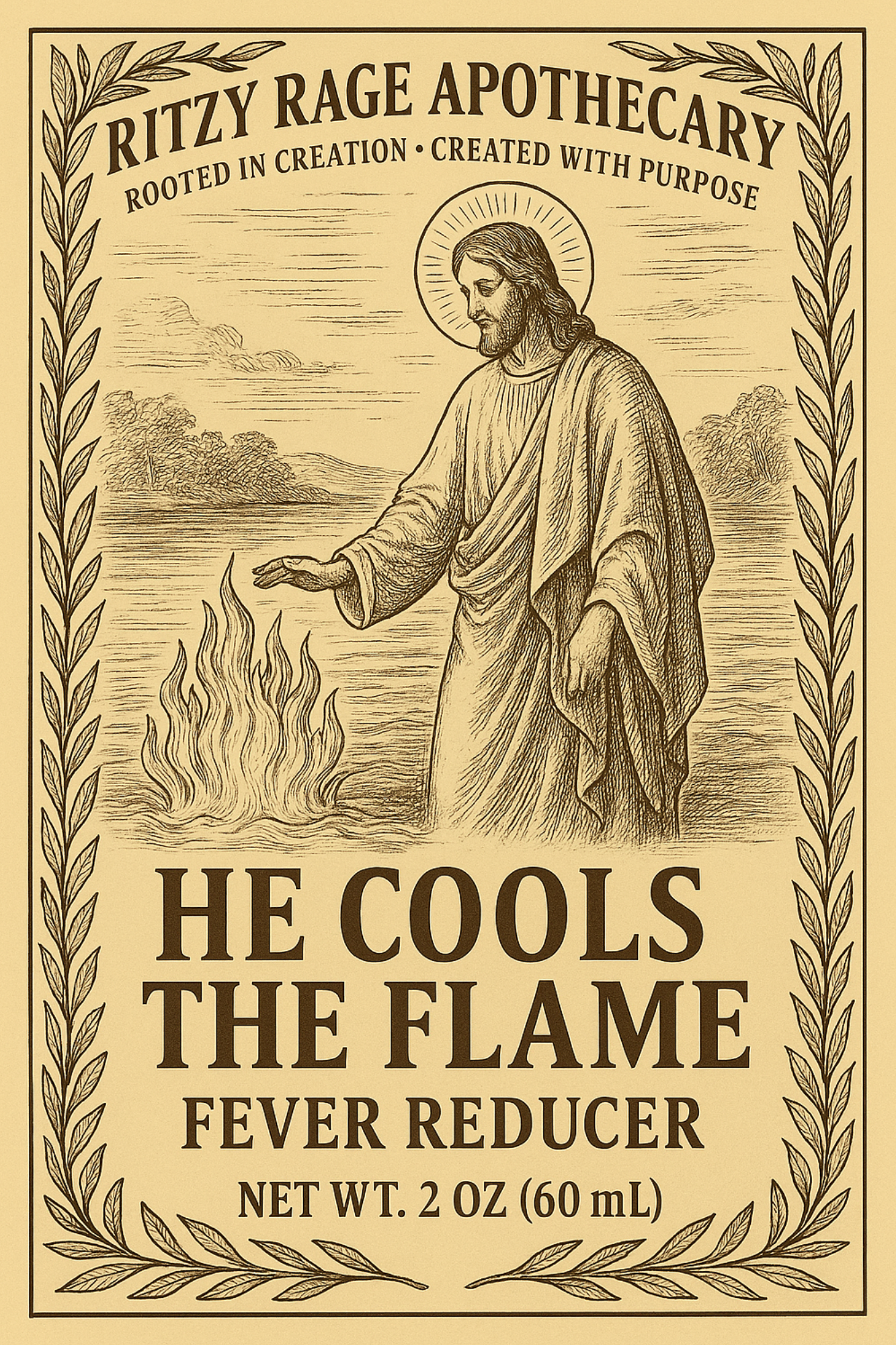 He Cools the Flame Tincture