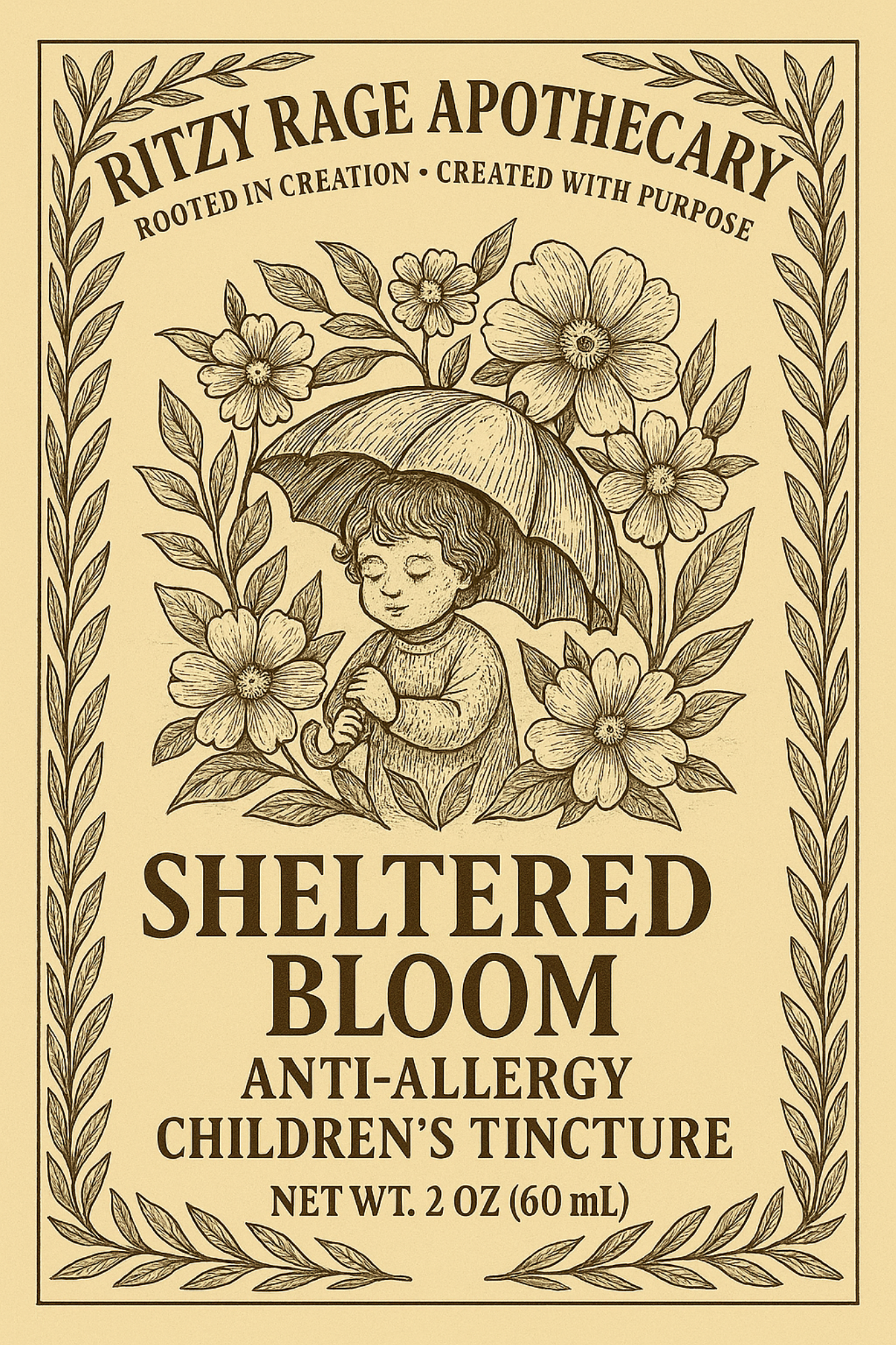 Sheltered Bloom: Children's Tincture