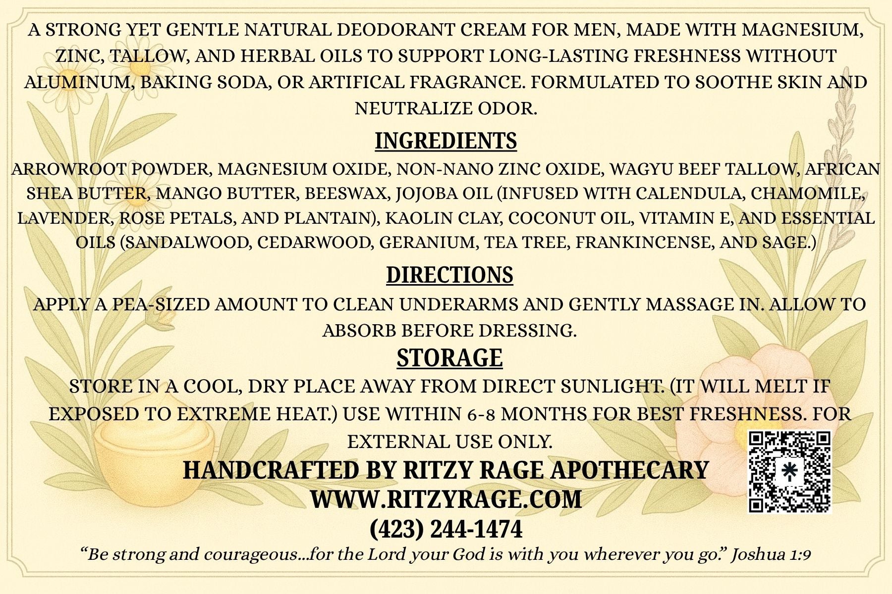 Shielded Strength: Whipped Men&#39;s Deodorant