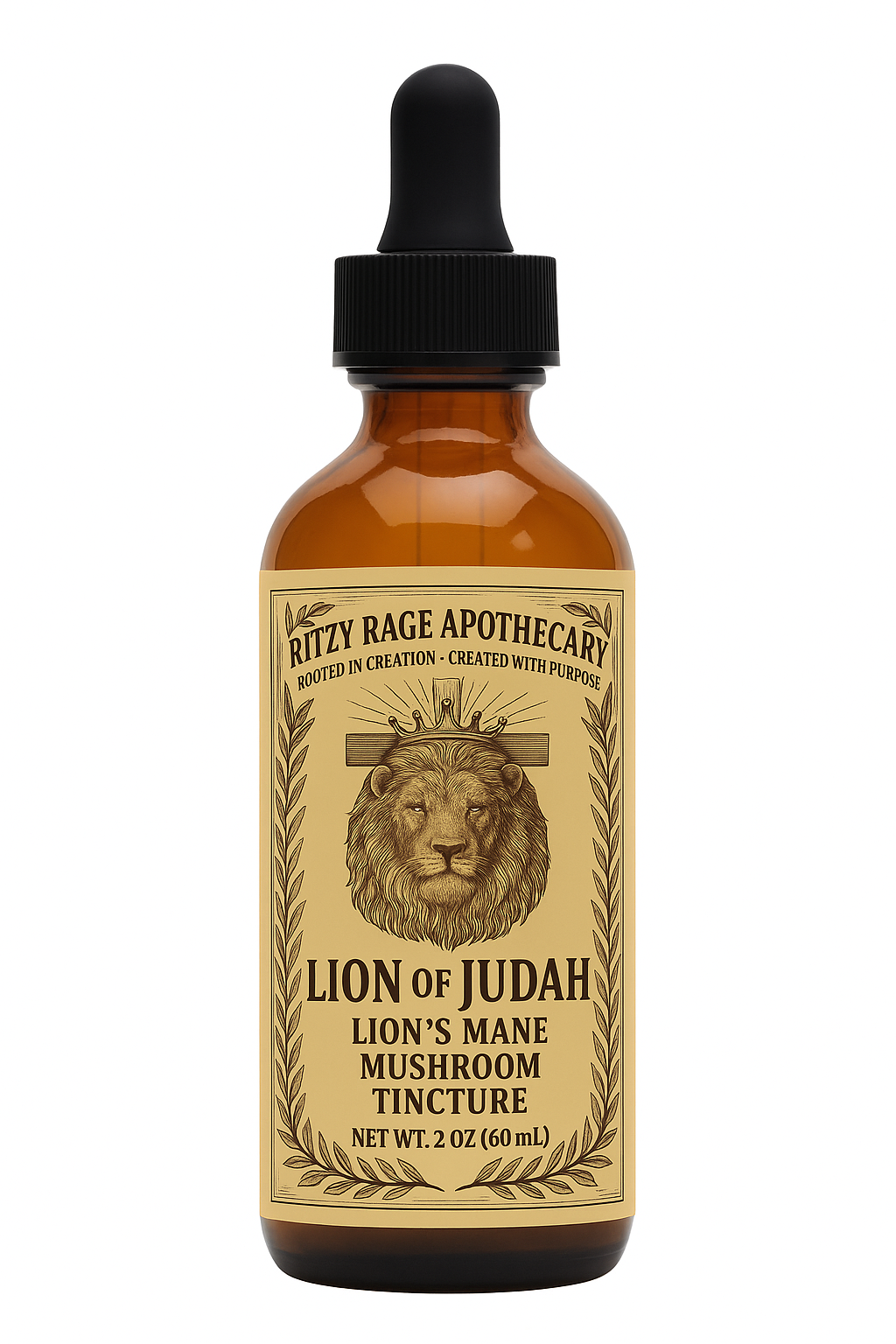 Lion of Judah: Lion's Mane Mushroom Tincture