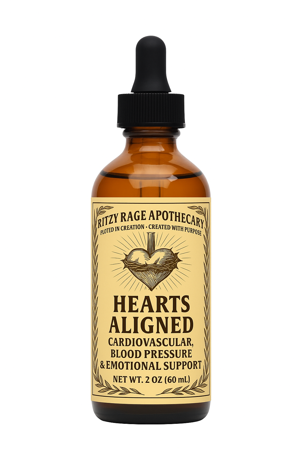Hearts Aligned: Cardiovascular, Blood Pressure & Emotional Support Tincture