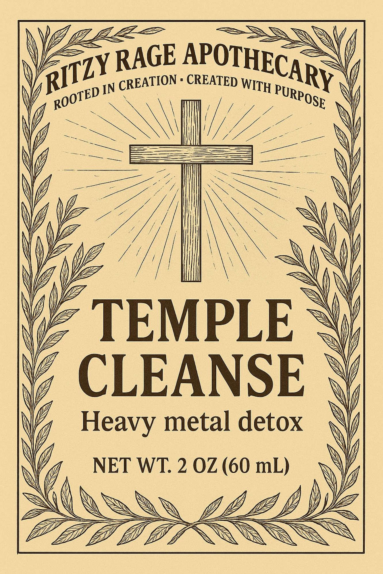 Temple Cleanse Tincture