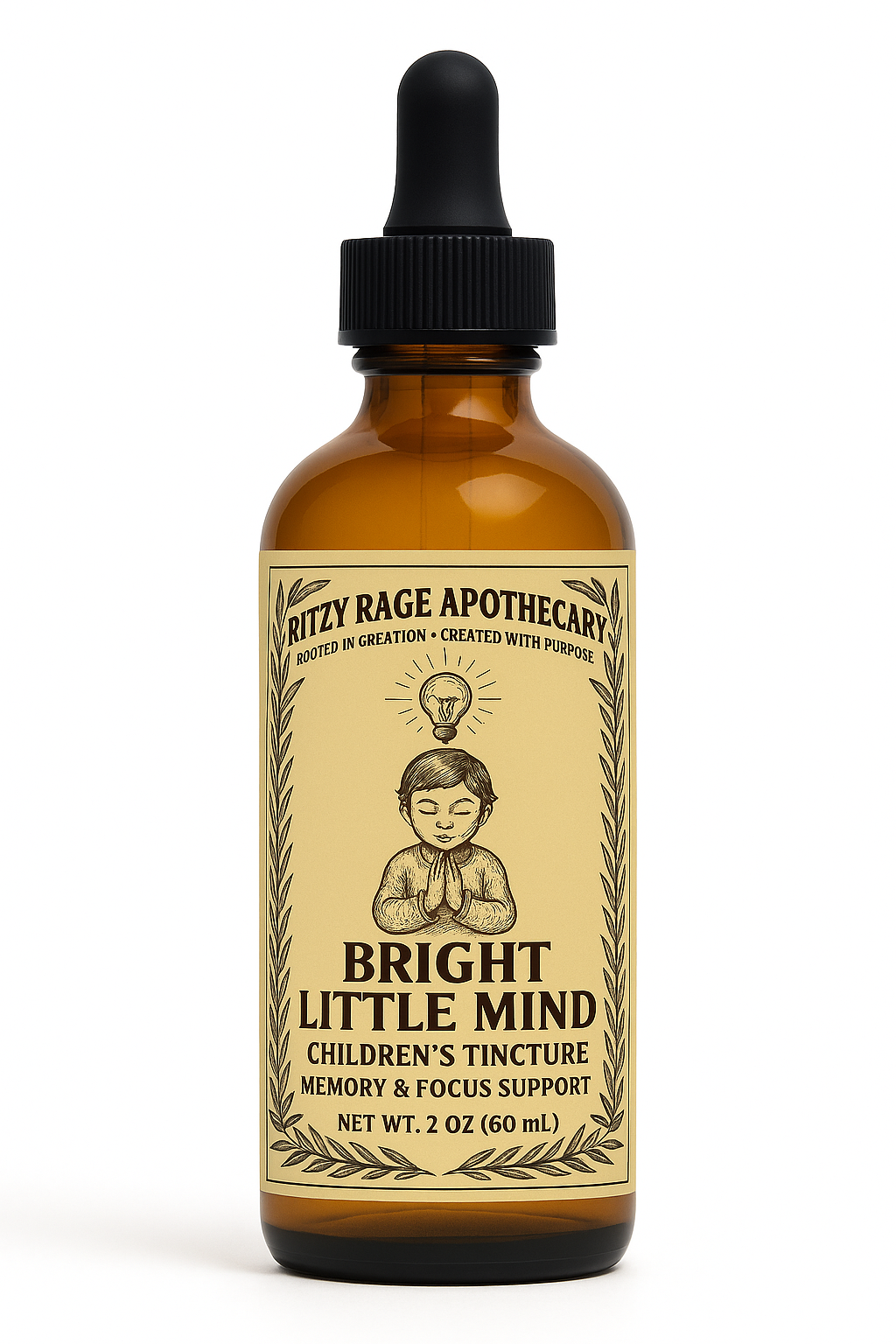 Bright Little Minds: Memory & Focus Support Children's Tincture