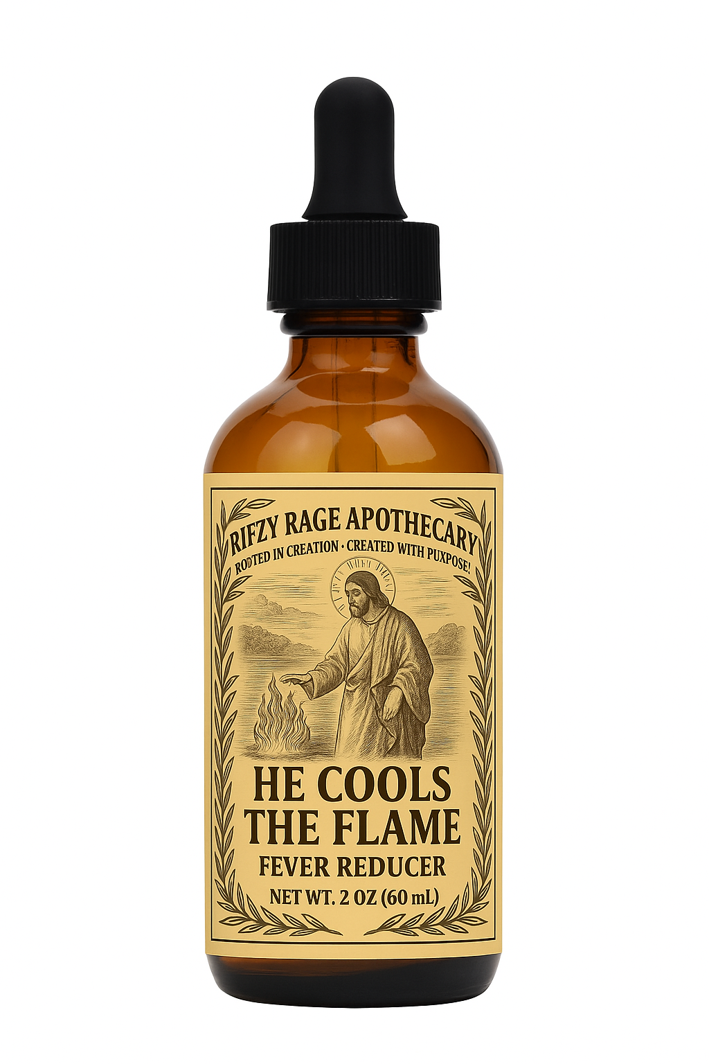 He Cools the Flame: Fever Reducer Tincture