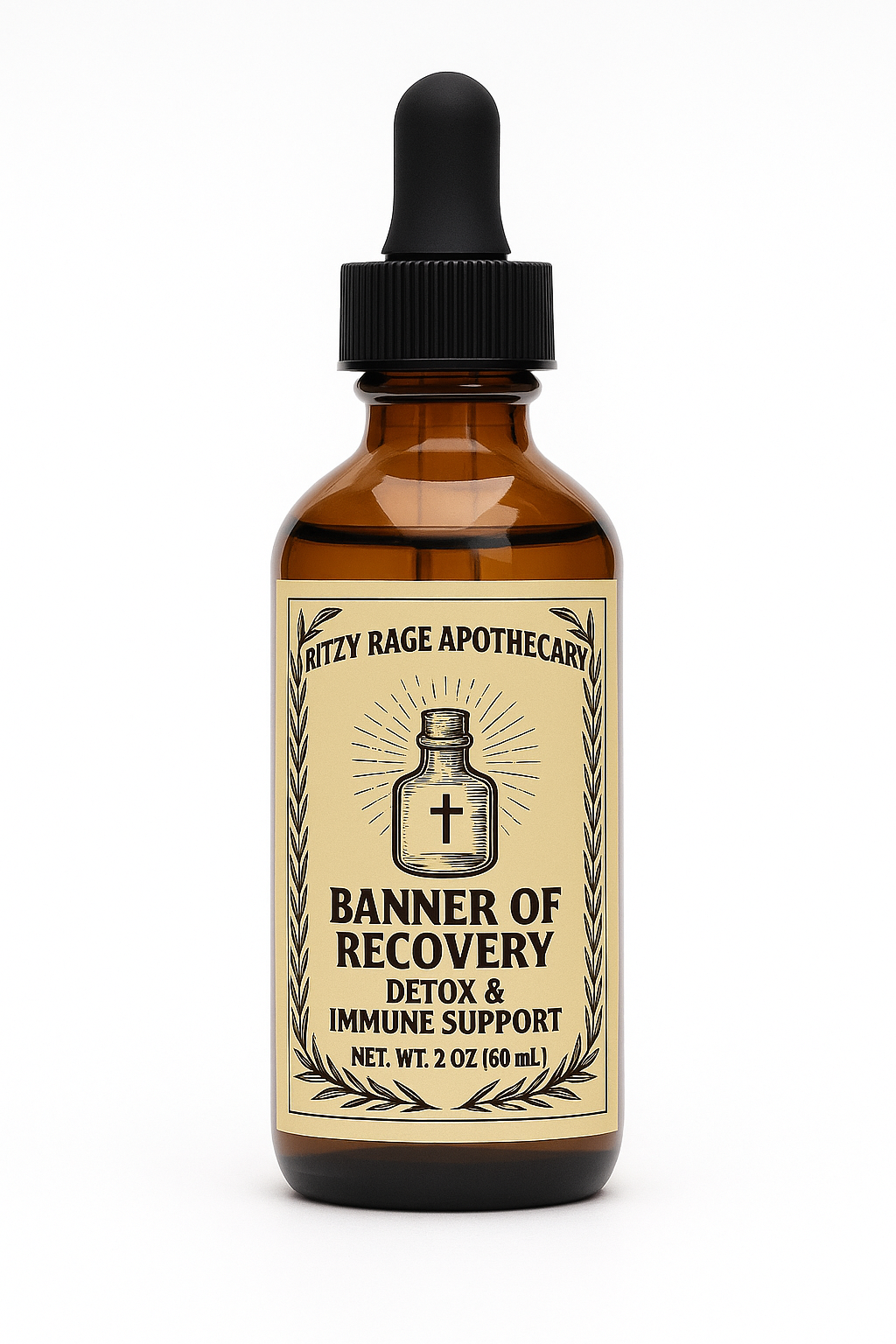 Banner of Recovery Tincture & Zeolite Capsules Detox Set