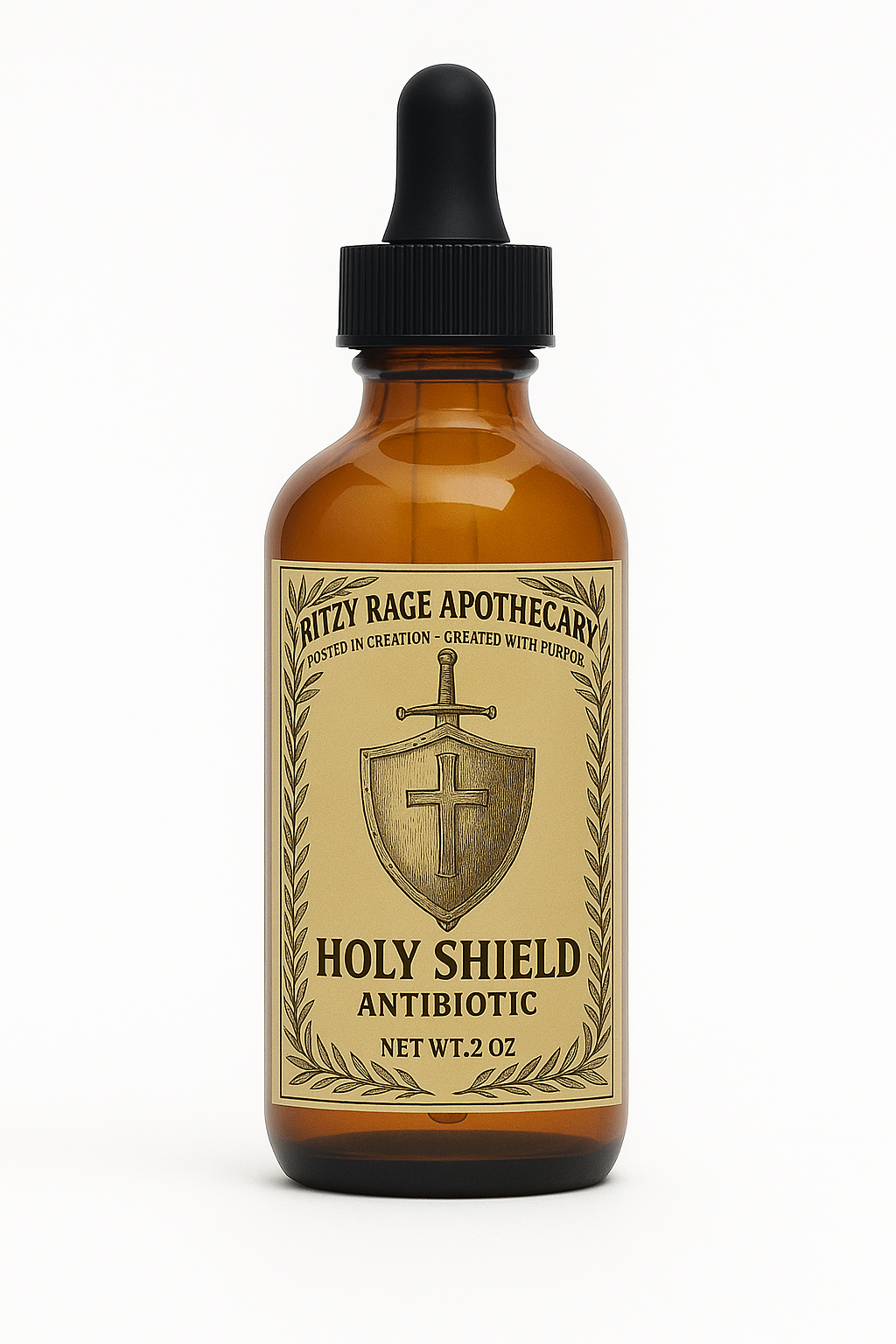 Holy Shield: Antibiotic Support Tincture