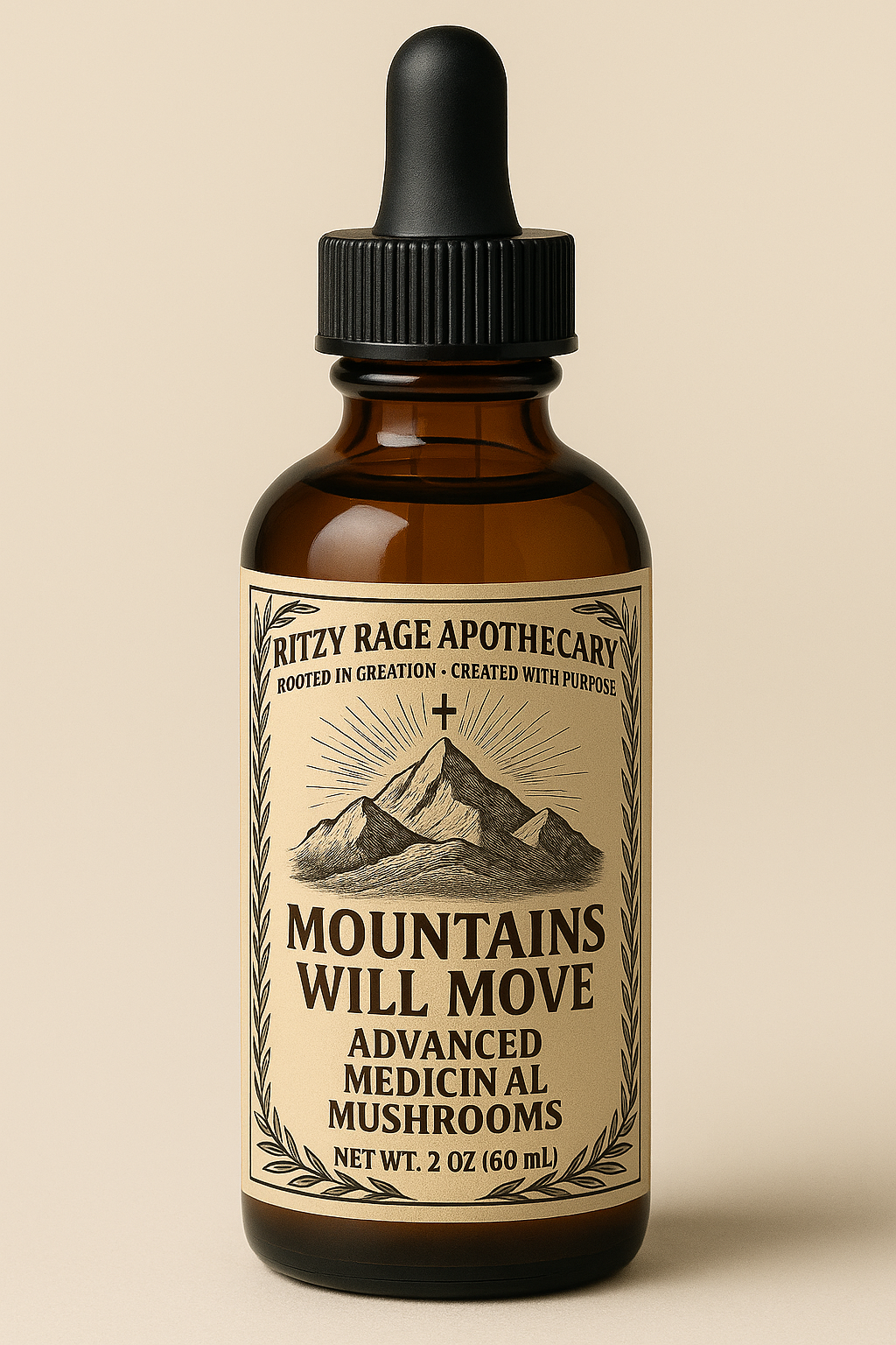 Mountains Will Move: Advanced Medicinal Mushroom Tincture