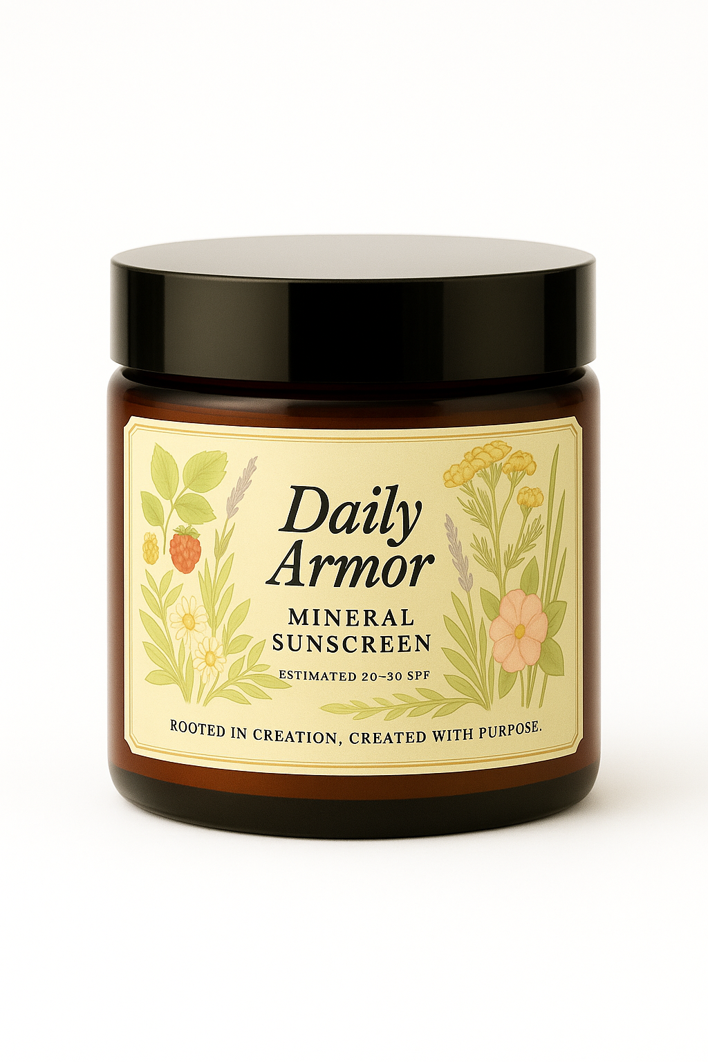 Daily Armor: Mineral Sunscreen Estimated 20-30 SPF