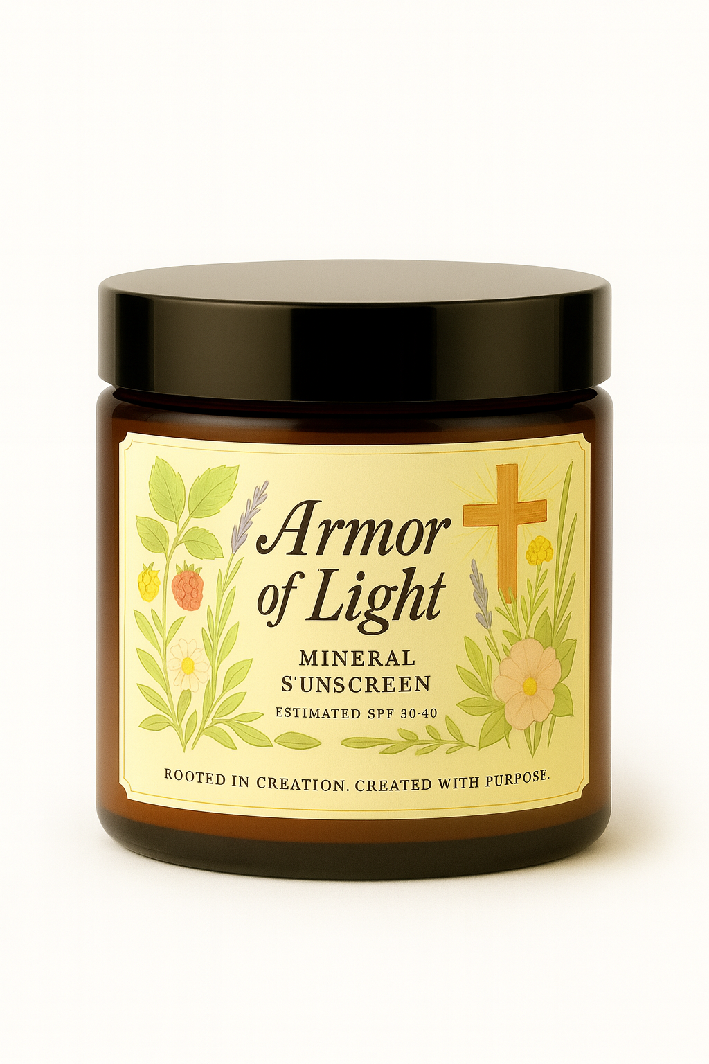 Armor of Light: Mineral Sunscreen Estimated SPF 30-40