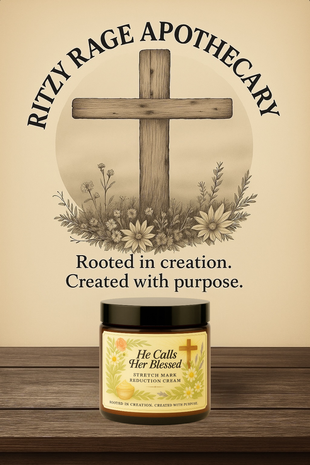 He Calls Her Blessed: Stretch Mark Reduction Cream
