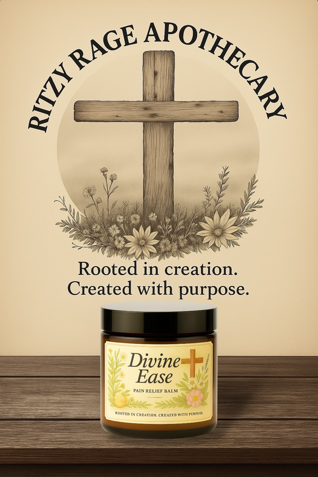 Divine Ease: Pain Relief Cream