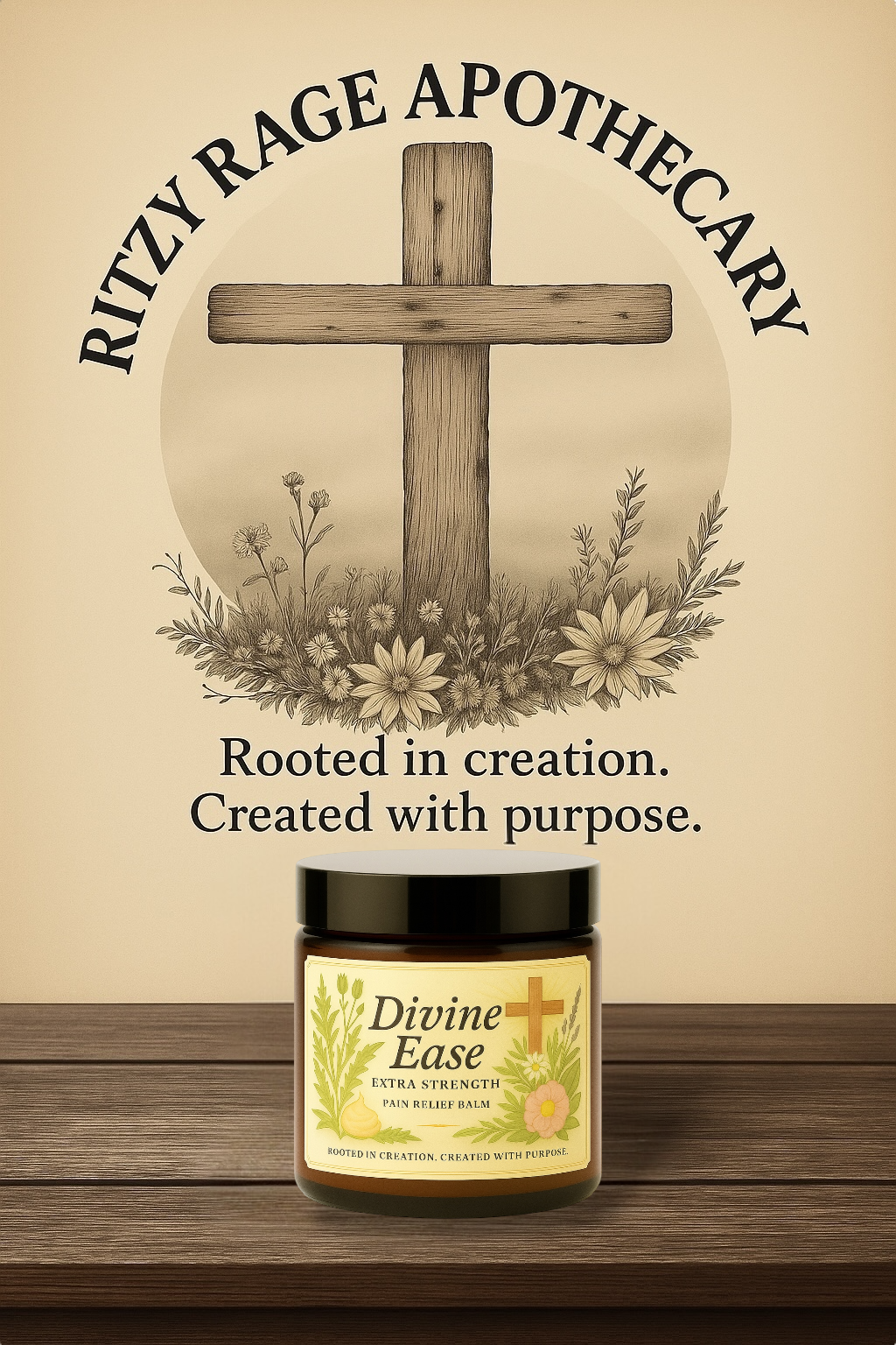 Divine Ease Extra Strength: Pain Relief Cream