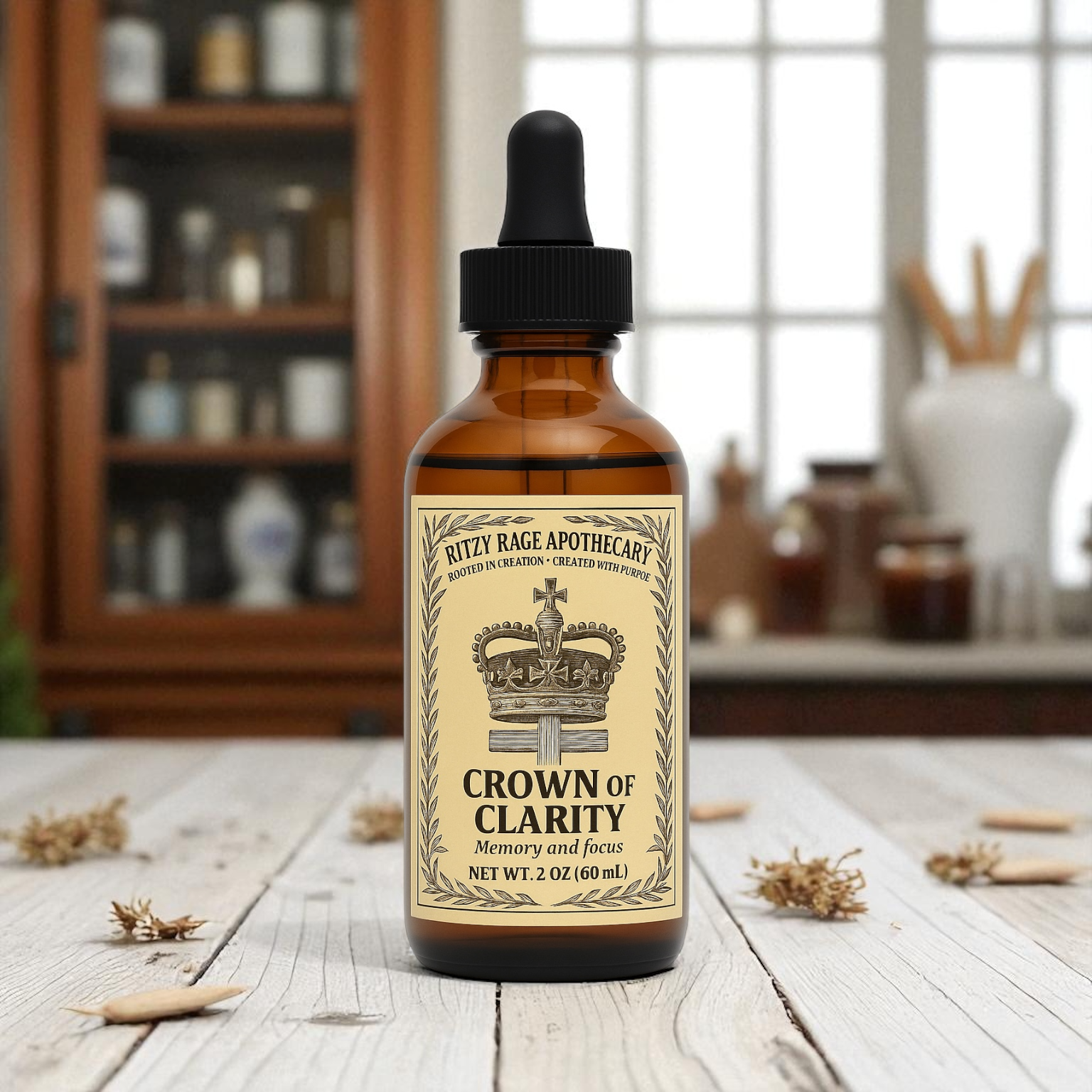 Crown of Clarity: Memory & Focus Tincture