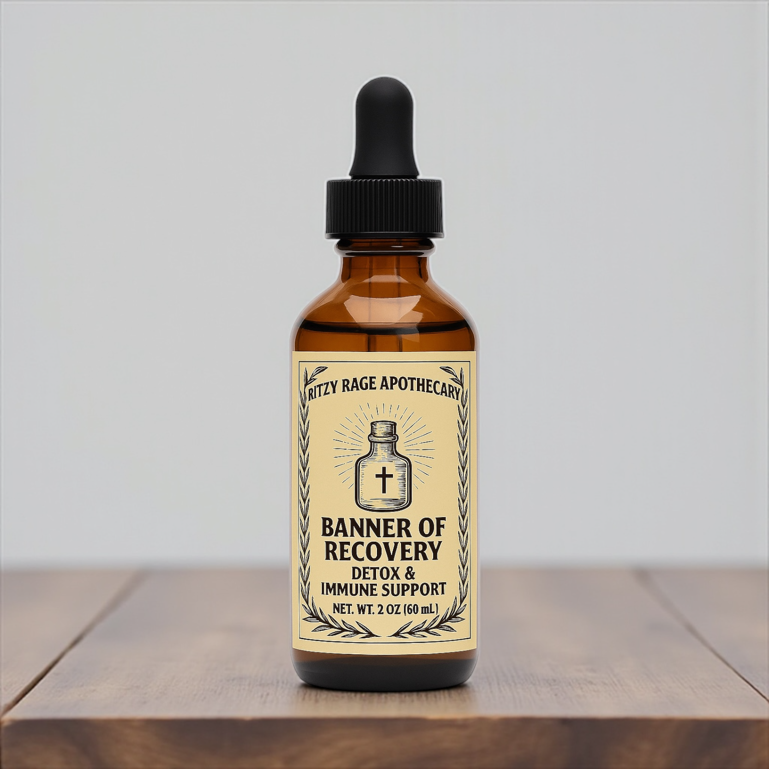 Banner of Recovery Tincture & Zeolite Capsules Detox Set