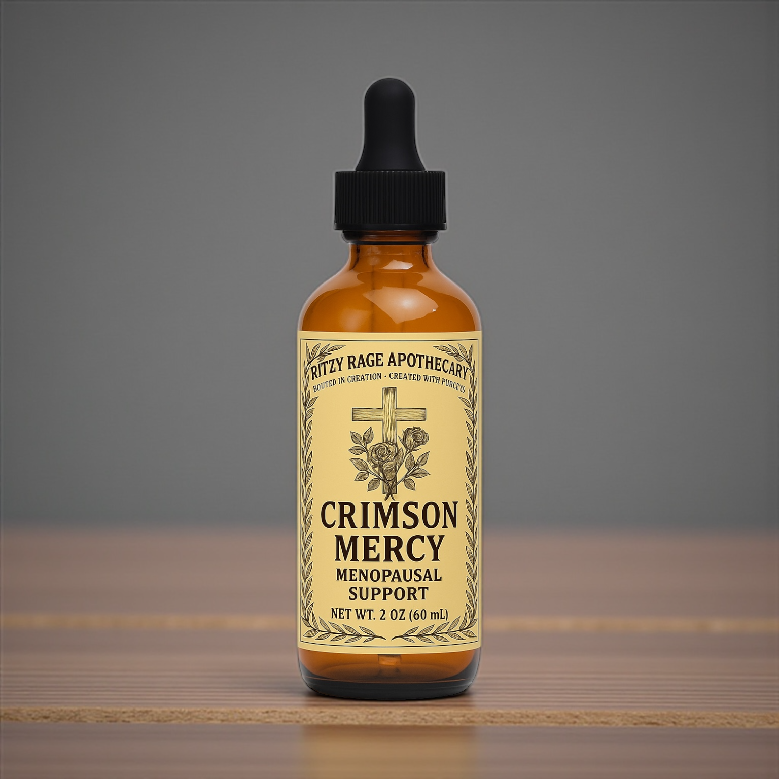 Crimson Mercy: Menopausal Support Tincture