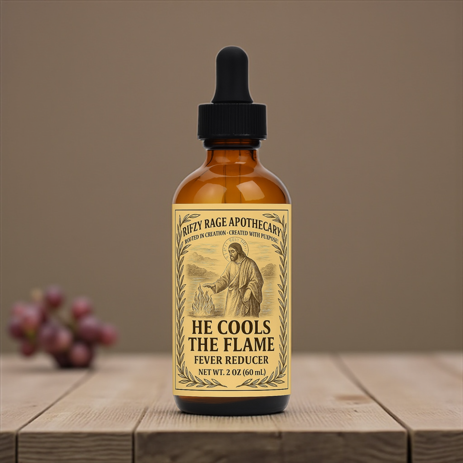 He Cools the Flame: Fever Reducer Tincture