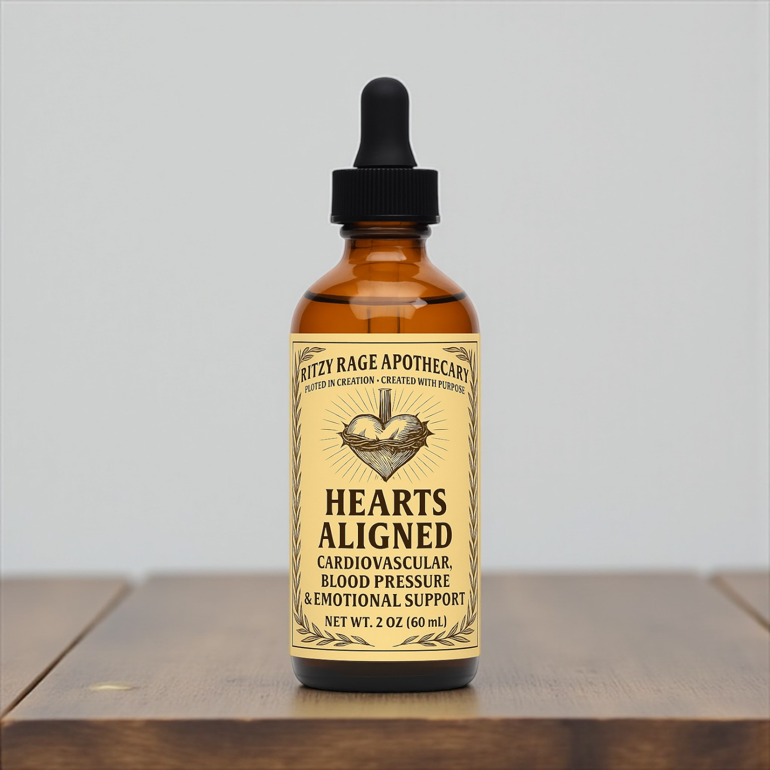 Hearts Aligned: Cardiovascular, Blood Pressure & Emotional Support Tincture