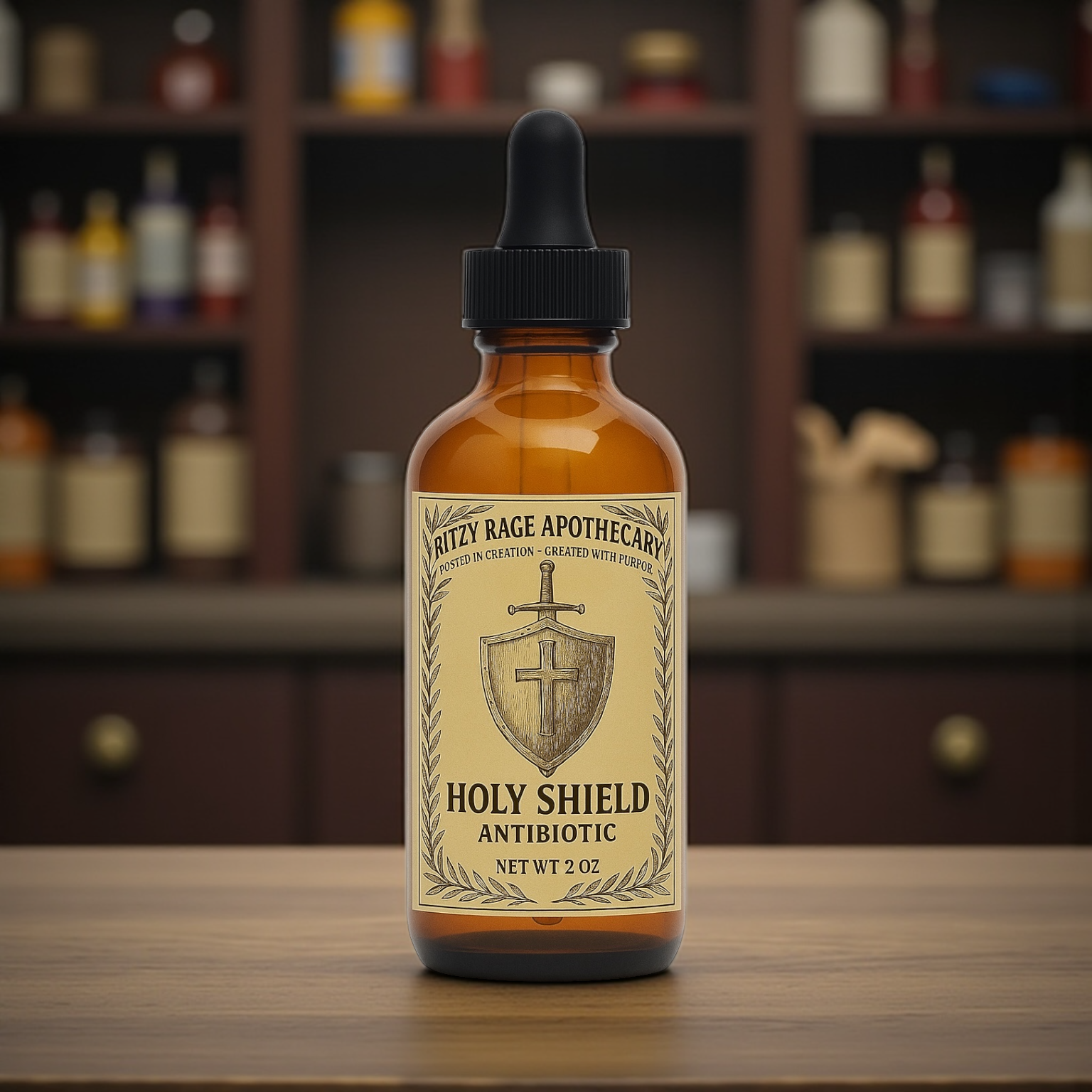 Holy Shield: Antibiotic Support Tincture